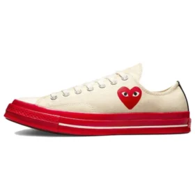 Converse x COMME des GARCONS PLAY Chuck 70 Low „Pristine Red“ Converse x COMME des GARCONS PLAY Chuck 70 Low „Pristine Red“