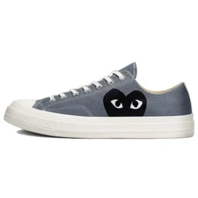 Converse x COMME des GARCONS PLAY Chuck 70 Low „Steel Gray“ Converse x COMME des GARCONS PLAY Chuck 70 Low „Steel Gray“