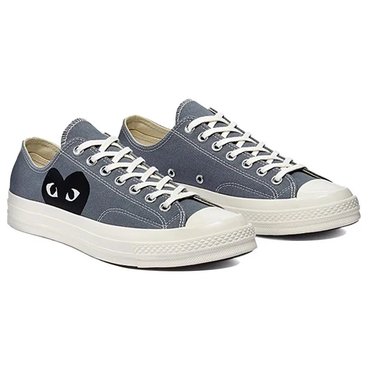 Converse x COMME des GARCONS PLAY Chuck 70 Low „Steel Gray“ Converse x COMME des GARCONS PLAY Chuck 70 Low „Steel Gray“