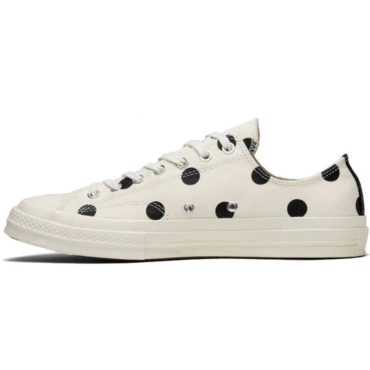 Converse x COMME des GARCONS PLAY Chuck 70 Low „White Polka Dot“ Converse x COMME des GARCONS PLAY Chuck 70 Low „White Polka Dot“