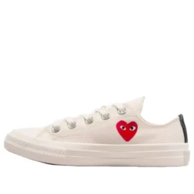 Converse x Comme des Garcons PLAY Chuck 70 Ox „Single Heart Milk“ Converse x Comme des Garcons PLAY Chuck 70 Ox „Single Heart Milk“