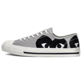 Converse x COMME des GARCONS PLAY Jack Purcell „Drizzle Black“ Converse x COMME des GARCONS PLAY Jack Purcell „Drizzle Black“