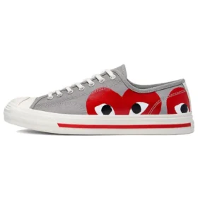 Converse x COMME des GARCONS PLAY Jack Purcell „Drizzle Red“ Converse x COMME des GARCONS PLAY Jack Purcell „Drizzle Red“