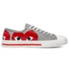 Converse x COMME des GARCONS PLAY Jack Purcell „Drizzle Red“ Converse x COMME des GARCONS PLAY Jack Purcell „Drizzle Red“