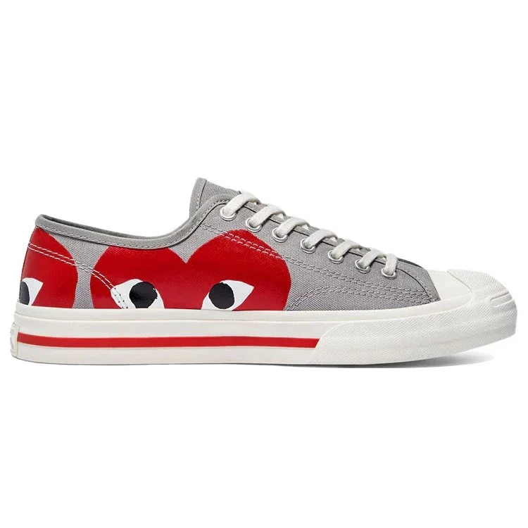 Converse x COMME des GARCONS PLAY Jack Purcell „Drizzle Red“ Converse x COMME des GARCONS PLAY Jack Purcell „Drizzle Red“