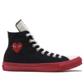 Converse x COMME des GARONS PLAY Chuck Taylor High „Black Red“ Converse x COMME des GARONS PLAY Chuck Taylor High „Black Red“