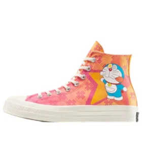 Converse x Doraemon Chuck 70 „Habanero Gold Flamingo“