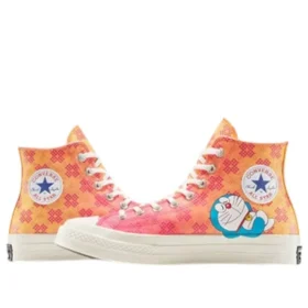 Converse x Doraemon Chuck 70 „Habanero Gold Flamingo“