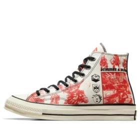Converse x Dungeons & Dragons Chuck Taylor All Star High „Egret Red“ Converse x Dungeons & Dragons Chuck Taylor All Star High „Egret Red“