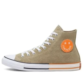 Converse x Happy Camper Chuck Taylor All Star High Top „Khaki Orange White“ Converse x Happy Camper Chuck Taylor All Star High Top „Khaki Orange White“
