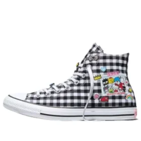 Converse x Hello Kitty And Friends Chuck Taylor All Star Picnic „Černá, bílá, růžová“ Converse x Hello Kitty And Friends Chuck Taylor All Star Picnic „Černá, bílá, růžová“