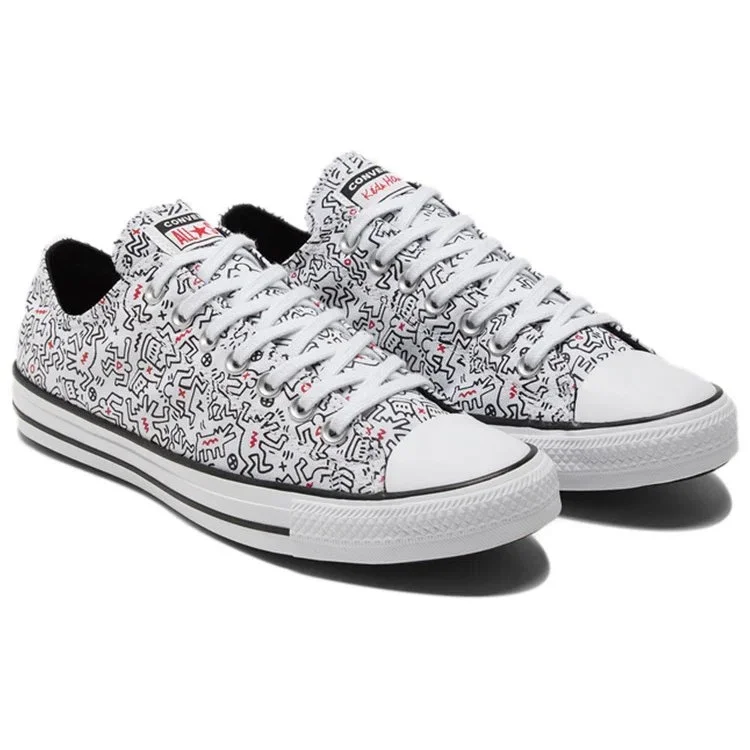 Converse x Keith Haring Chuck Taylor All Star Low „Dancing Figures Allover Print“ Converse x Keith Haring Chuck Taylor All Star Low „Dancing Figures Allover Print“
