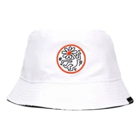 Converse x Keith Haring oboustranná čepice „White“