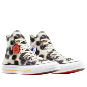Converse x KENZO Chuck 70 Hi „Hana Leopard Sweet Corn“