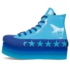 Converse x Miley Cyrus Chuck Taylor All Star Platform Faux Patent Hi „Gnarly Blue“
