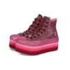 Converse x Miley Cyrus Chuck Taylor All Star Platform Hi „Dark Burgundy“