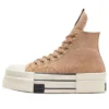 Converse x Rick Owens Converse DBL DRKSTAR Chuck 70 Hi „Blonde Egret“