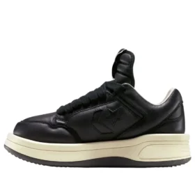 Converse x Rick Owens DRKSHDW TURBOWPN Low „Black Cloud Cream“