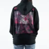 Converse x Shaniqwa Jarvis Pullover s kříženým zadním dílem a květinovým potiskem, pár, černá