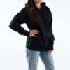Converse x Shaniqwa Jarvis Pullover s kříženým zadním dílem a květinovým potiskem, pár, černá