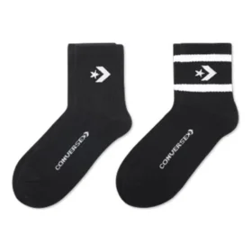 Core Twin Pack Mid-Crew Ponožky „Black“