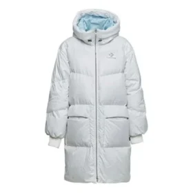 Dlouhá péřová bundy, asijské velikosti, „White“