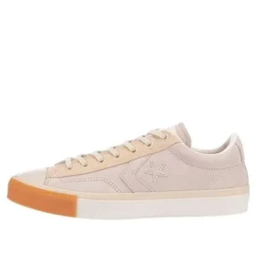 Černé Converse Breakstar SK OX Low Tops s páskou přes oko – ležérní skateboardové boty, růžové, unisex „Light Pink Brown“