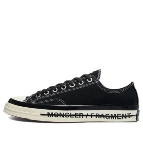 Fragment Design x Moncler x Chuck 70 Low „Black“