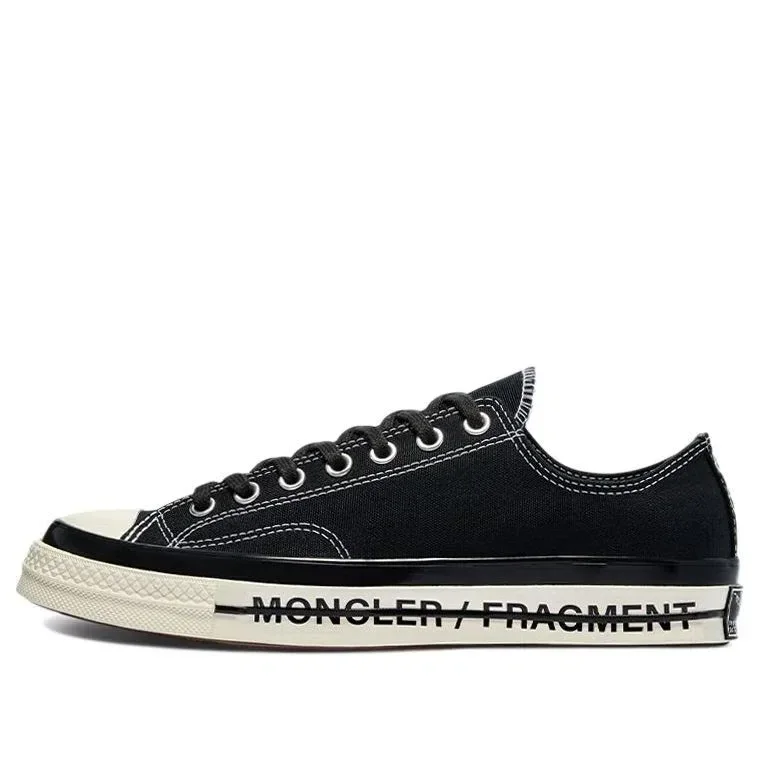 Fragment Design x Moncler x Chuck 70 Low „Black“ Fragment Design x Moncler x Chuck 70 Low „Black“