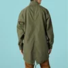 Funkční parka, asijské velikosti „Military Green“