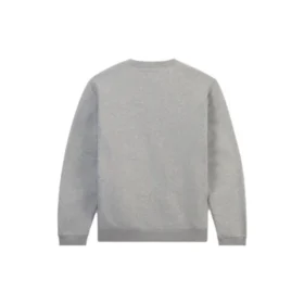Go-To Chuck Taylor All Star Patch Standard-Fit Fleece Crew Sweatshirt Asijské velikosti „Vintage Grey Heather“