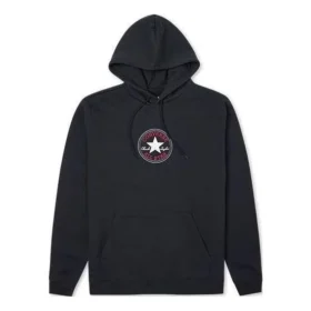 Go-To Chuck Taylor Patch Standard Fit Pullover Hoodie Asijské velikosti „Black“