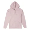 Go-To mikina s kapucí a výšivkou hvězdicového šrafování, standardní střih, asijské velikosti „Pink Sage“