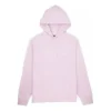 Go-To mikina s kapucí a výšivkou hvězdy a šipky, standardní střih, asijské velikosti „Pink“