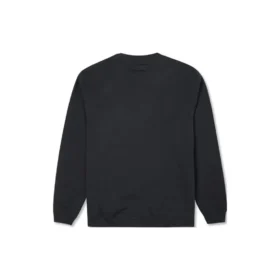 Go-To mikina s výšivkou hvězdy a šrafovaným vzorem, z česaného fleece, s kulatým výstřihem, asijské velikosti „Black“ Go-To mikina s výšivkou hvězdy a šrafovaným vzorem, z česaného fleece, s kulatým výstřihem, asijské velikosti „Black“