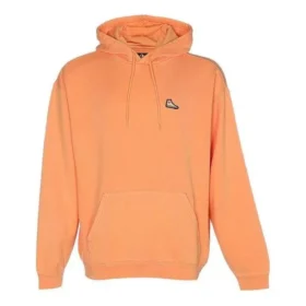 Go-To Sneaker Patch Volná mikina s kapucí Asijské velikosti „Pink Orange“
