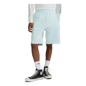Go-To vyšívané hvězdy Chevron Standard Fit fleecové kraťasy asijské velikosti „Světle modré“ Go-To vyšívané hvězdy Chevron Standard Fit fleecové kraťasy asijské velikosti „Světle modré“