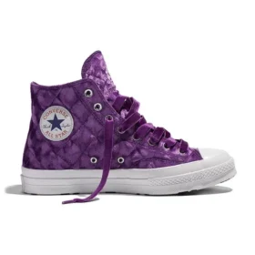 Golf Le Fleur x Chuck 70 Hi „Quilted Velvet Tillandsia Purple“