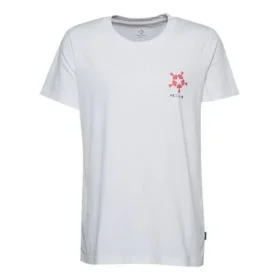 GRAPHIC TEE Sportovní tričko s krátkým rukávem, bílé GRAPHIC TEE Sportovní tričko s krátkým rukávem, bílé