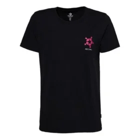 GRAPHIC TEE Sportovní tričko s krátkým rukávem Černé GRAPHIC TEE Sportovní tričko s krátkým rukávem Černé