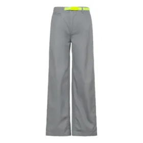 Široké tkané kalhoty Asijské velikosti „Limestone Grey“