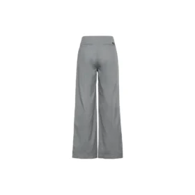 Široké tkané kalhoty Asijské velikosti „Limestone Grey“