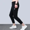 Joggingové kalhoty s logem, asijské velikosti „Black“