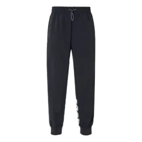 Joggingové kalhoty s nápisem, asijské velikosti „Černé“ Joggingové kalhoty s nápisem, asijské velikosti „Černé“
