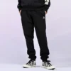 Joggingové kalhoty s vyšívaným hvězdicovým vzorem FT Asijské velikosti „Black“