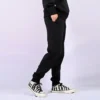 Joggingové kalhoty s vyšívaným hvězdicovým vzorem FT Asijské velikosti „Black“
