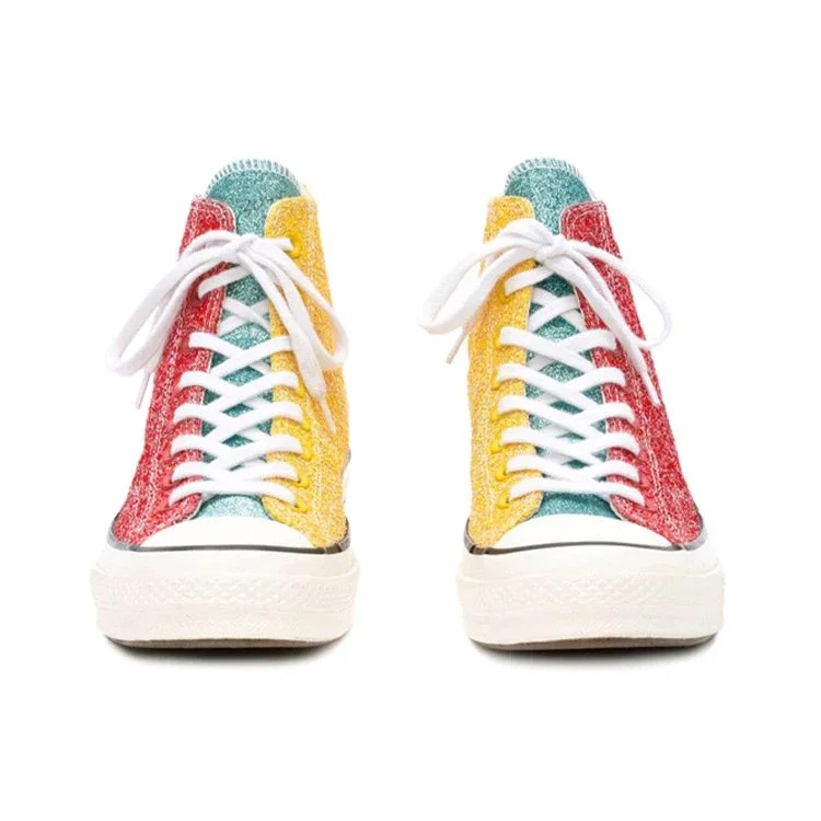 JW Anderson x Chuck 70 Hi „Glitter Pack – Cherry Sulphur“ JW Anderson x Chuck 70 Hi „Glitter Pack – Cherry Sulphur“