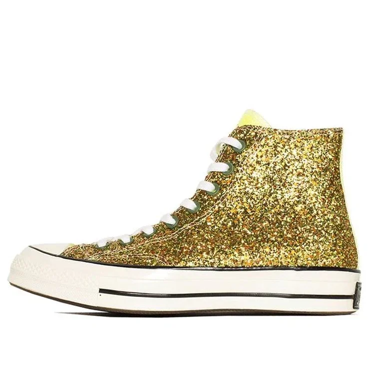 JW Anderson x Chuck 70 High „Glitter Pack – Gold Silver“ JW Anderson x Chuck 70 High „Glitter Pack – Gold Silver“