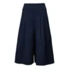 Kalhoty Culotte, asijské velikosti „Navy“