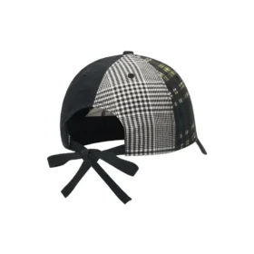 Kšiltovka Chuck Taylor All Star Patch Plaid „Black“